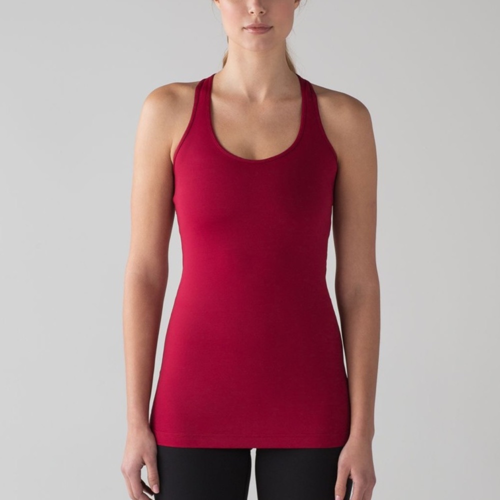 Lululemon Cool Racerback in Cranberry